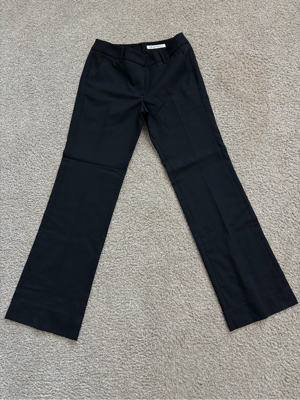 Black Tailored Pants with Size 36 (low-waist)